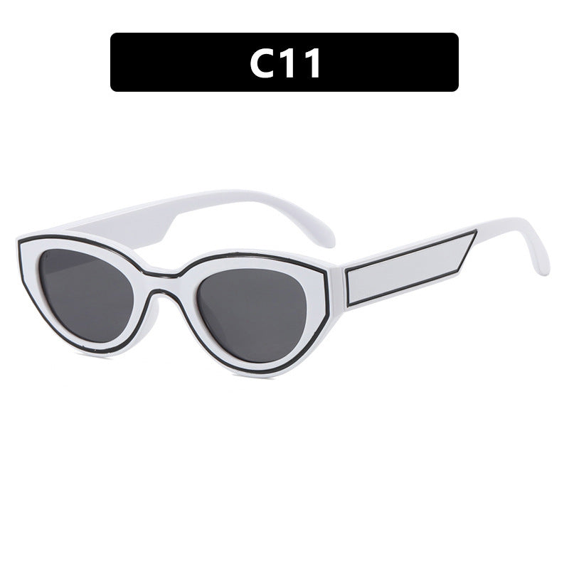 Women Cat-Eye Sunglasses with Innovative Frame Bowlift