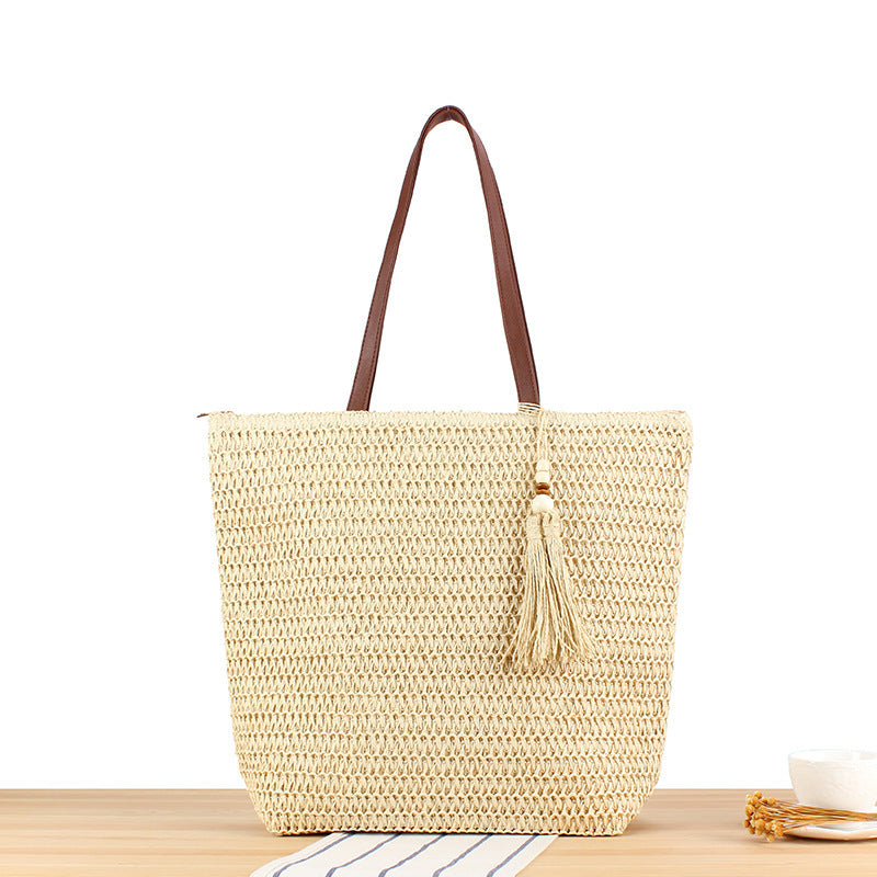 Handcrafted Beach Bag with Adjustable Straps Bowlift