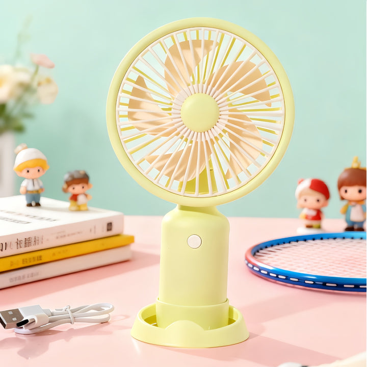 Portable Mini Fan with Cute Animal Design Bowlift