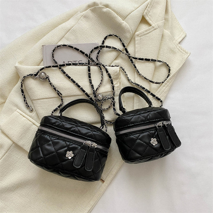 Quilted Mini Crossbody Handbag Bowlift