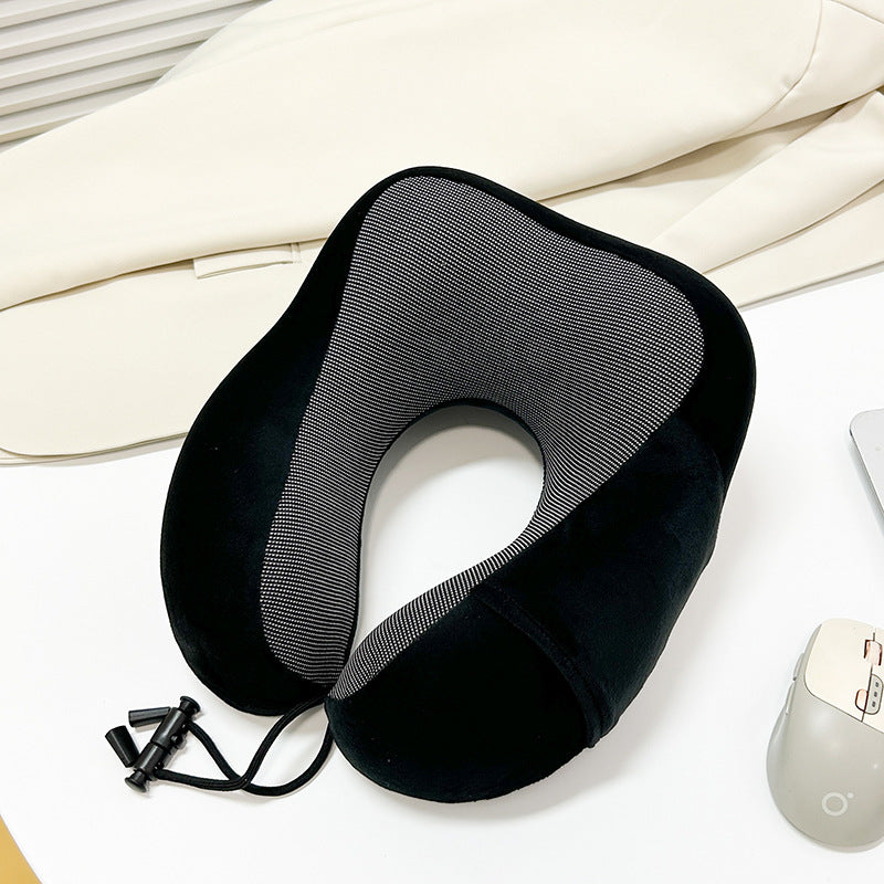 Women's ergonomic travel neck support pillow with breathable surface Bowlift