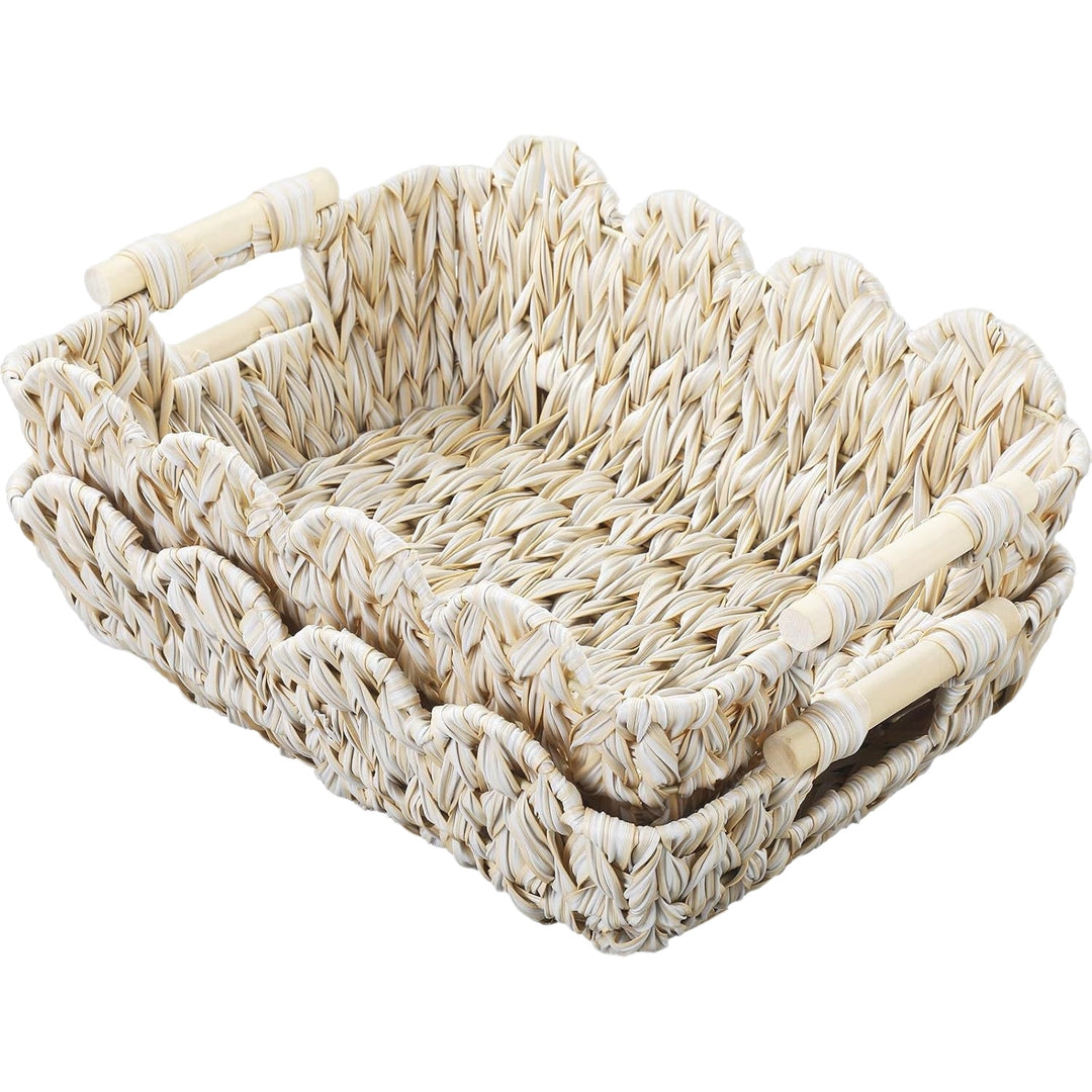 Decorative Woven Storage Caddy Bowlift