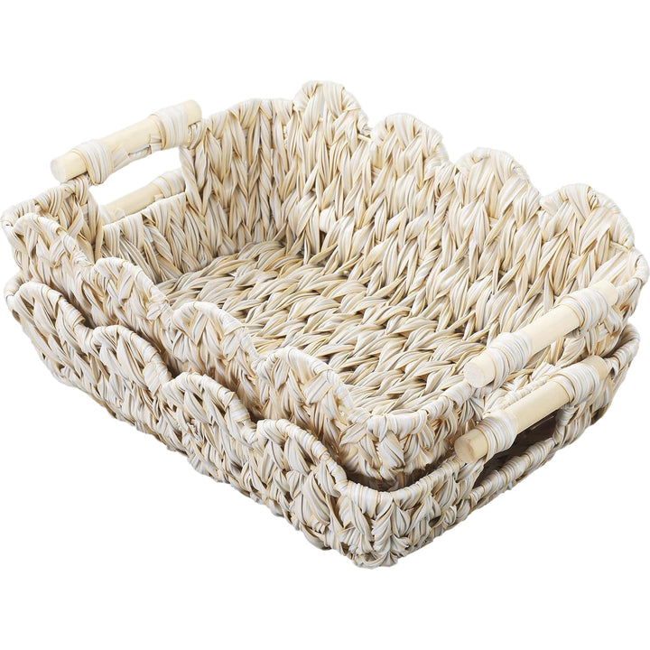 Decorative Woven Storage Caddy Bowlift