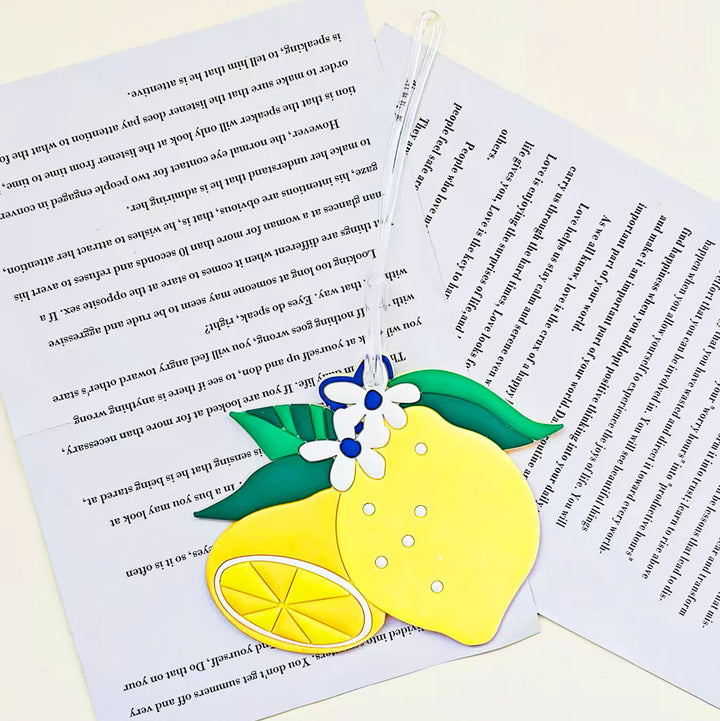 Women's creative bookmark in citrus design Bowlift