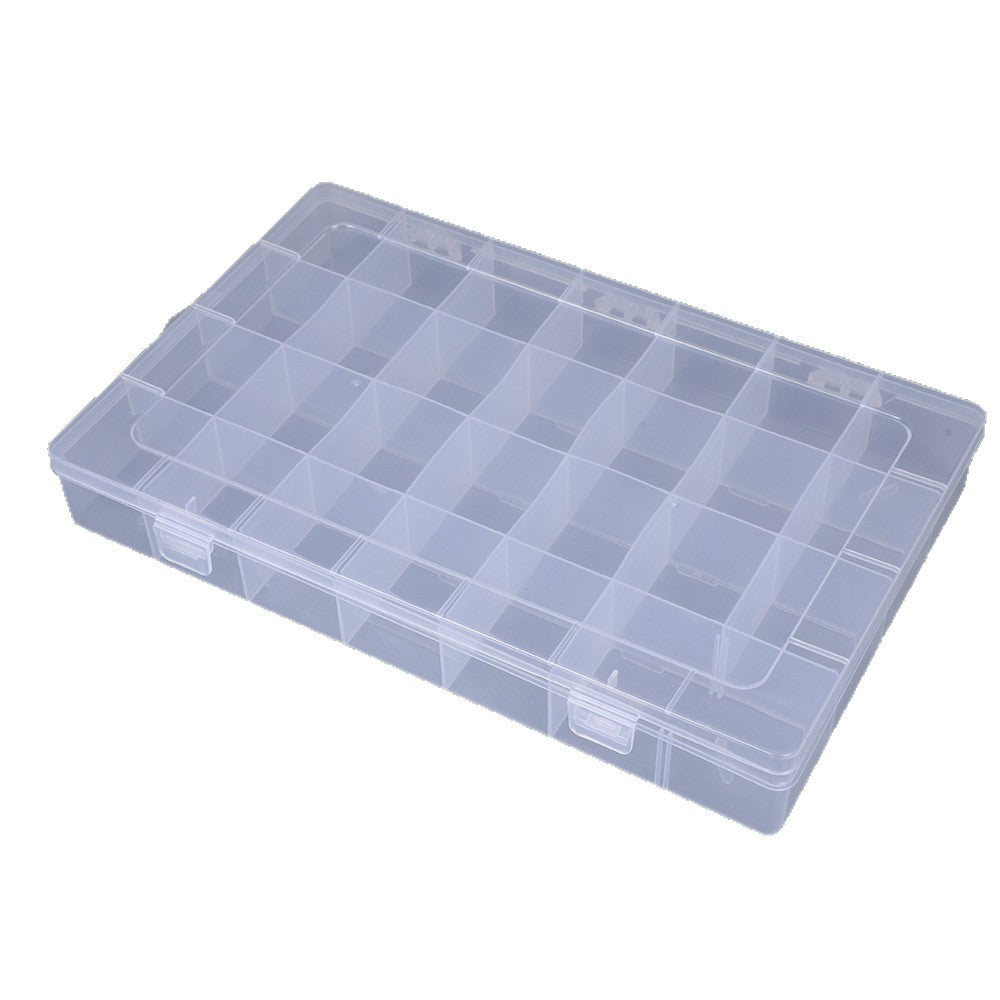 Adjustable Compartment Craft Storage Box Bowlift