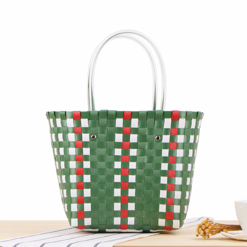 Shopping bag with Vibrant Weave Bowlift