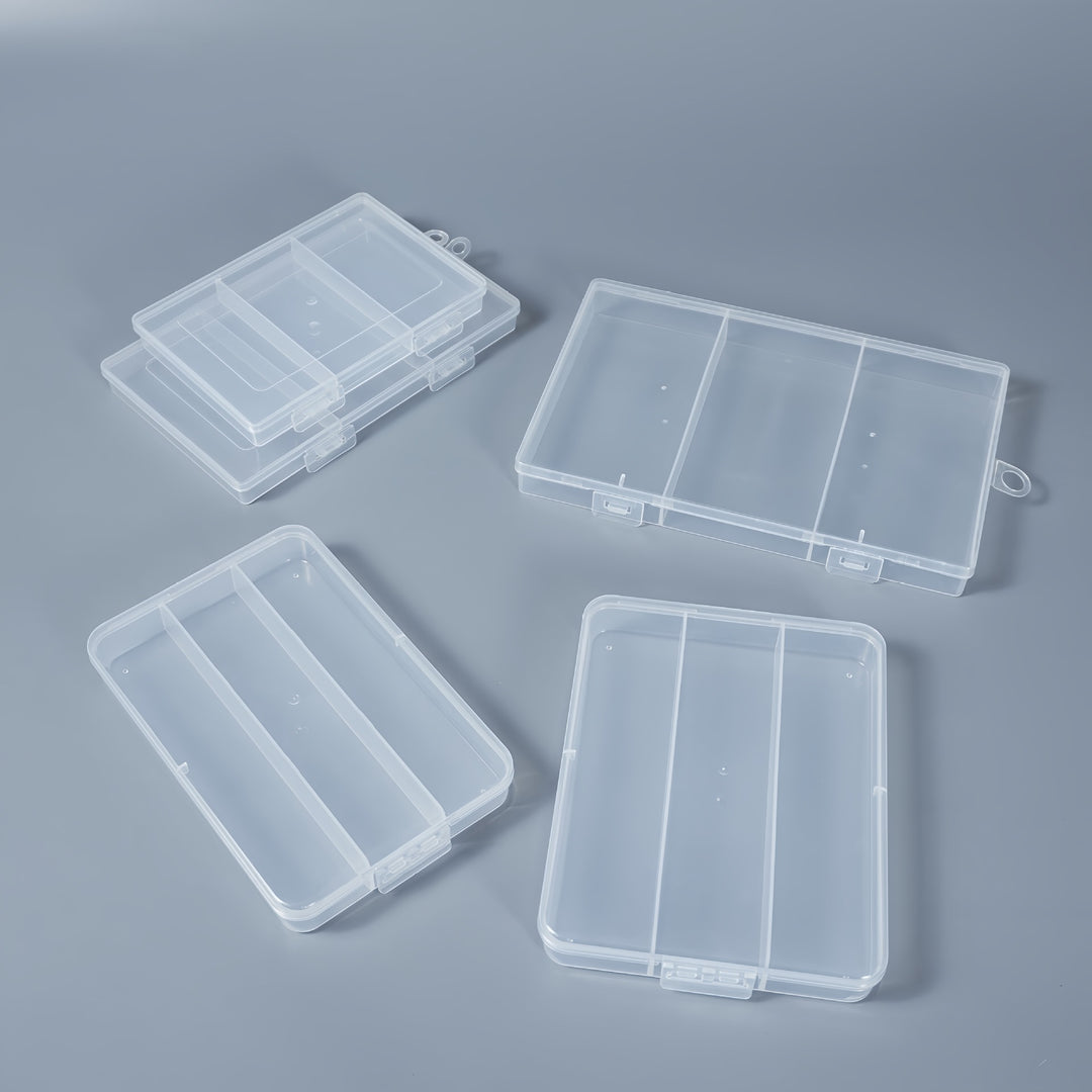 Multi-Divider Craft Supply Storage Case Bowlift