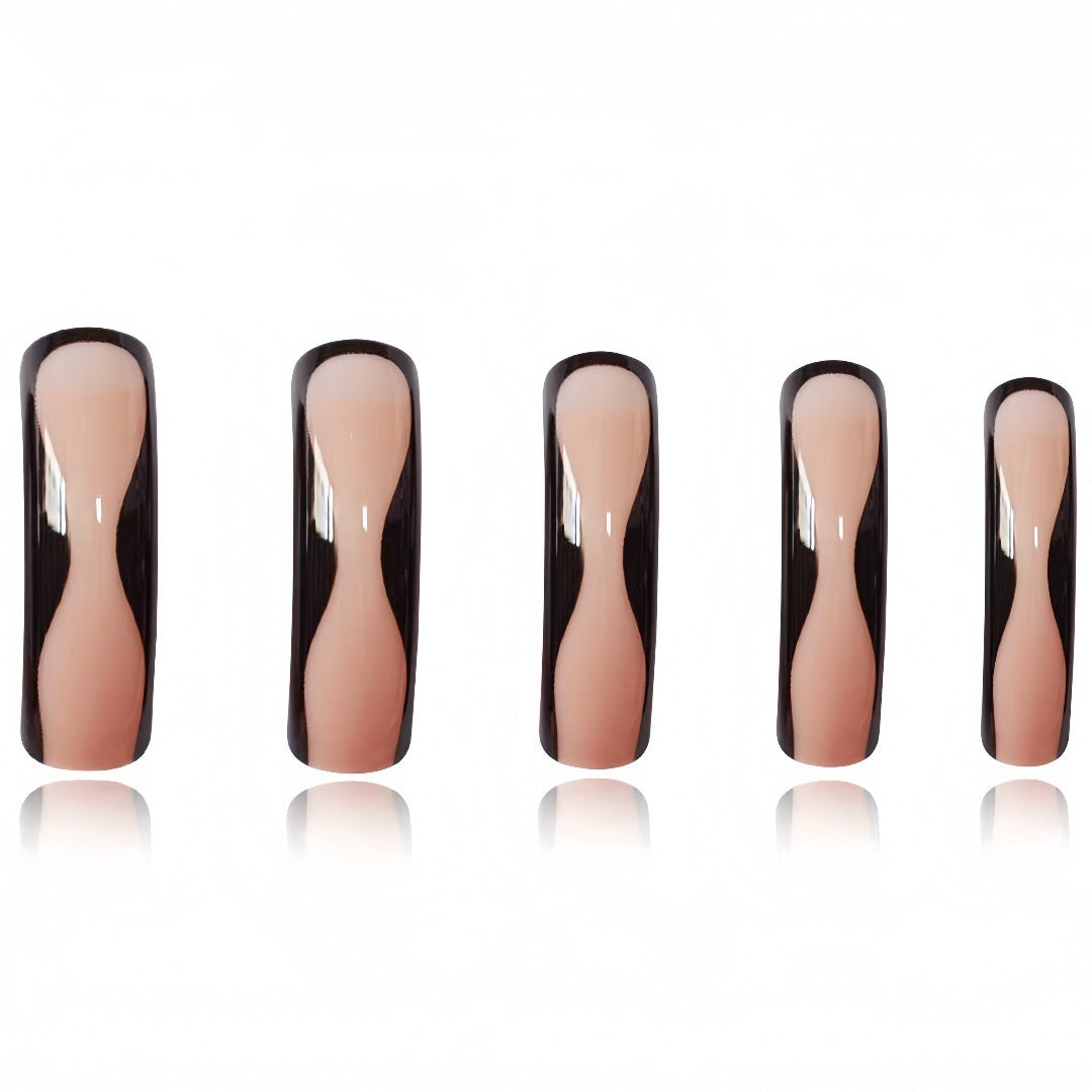Bold Artistic Press-On Nail Extensions Bowlift