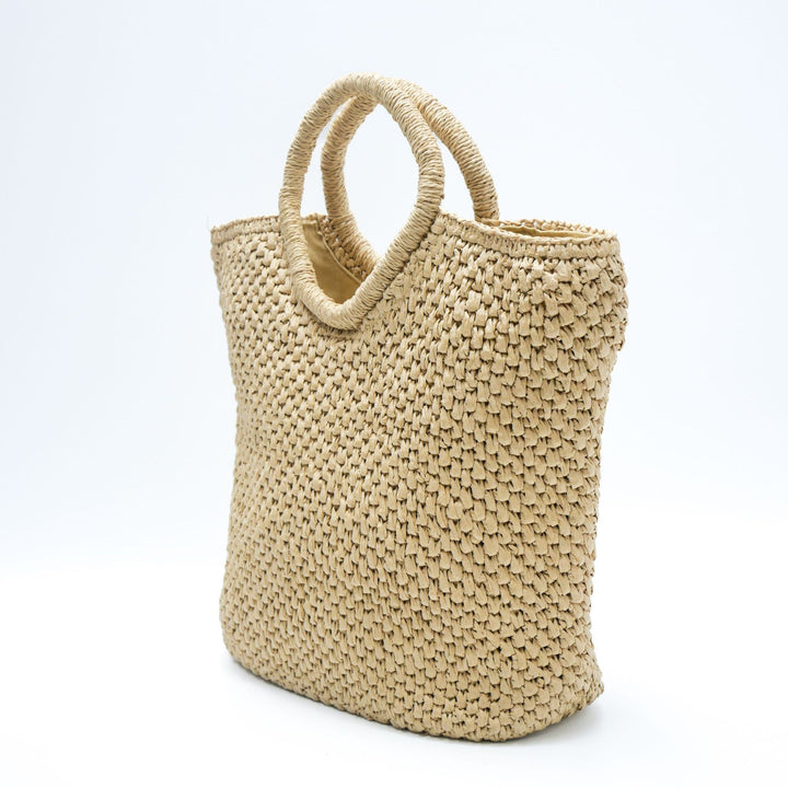 Handmade straw bag Bowlift
