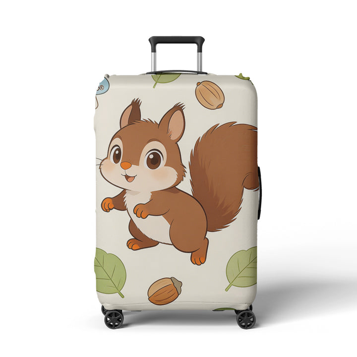 Women's luggage cover with cute Corgi design Bowlift