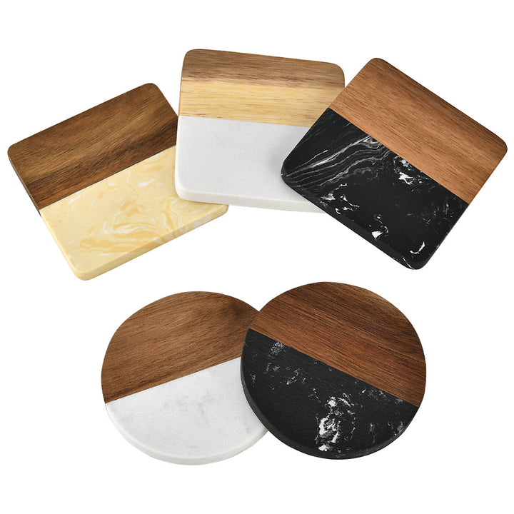 High-quality serving board made of wood and concrete Bowlift