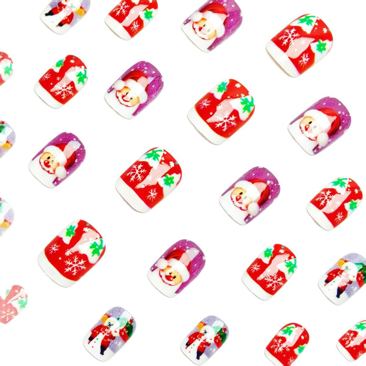 Festive Character-Themed Nail Art Bowlift