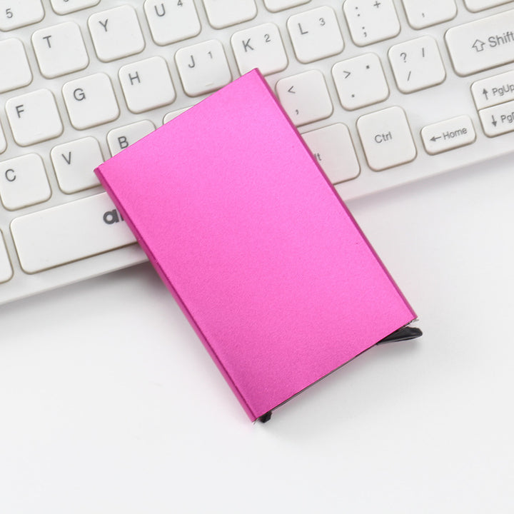 Stylish Aluminum Business Card Holder