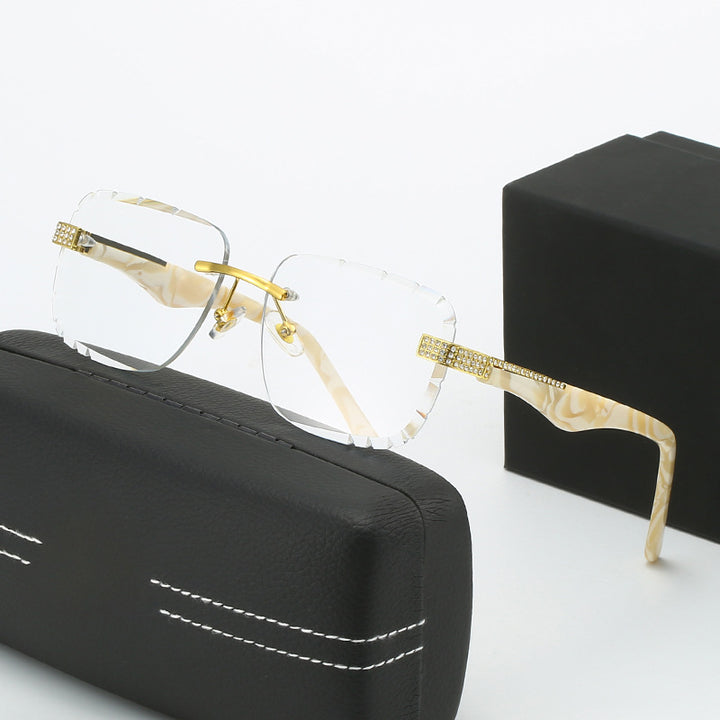 Women's Fashion Glasses with Luxurious Accents Bowlift