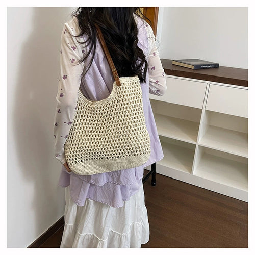 Hand-knotted everyday bag Bowlift