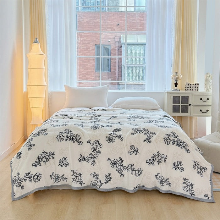 Women Patterned Blanket made of Soft Cotton Bowlift