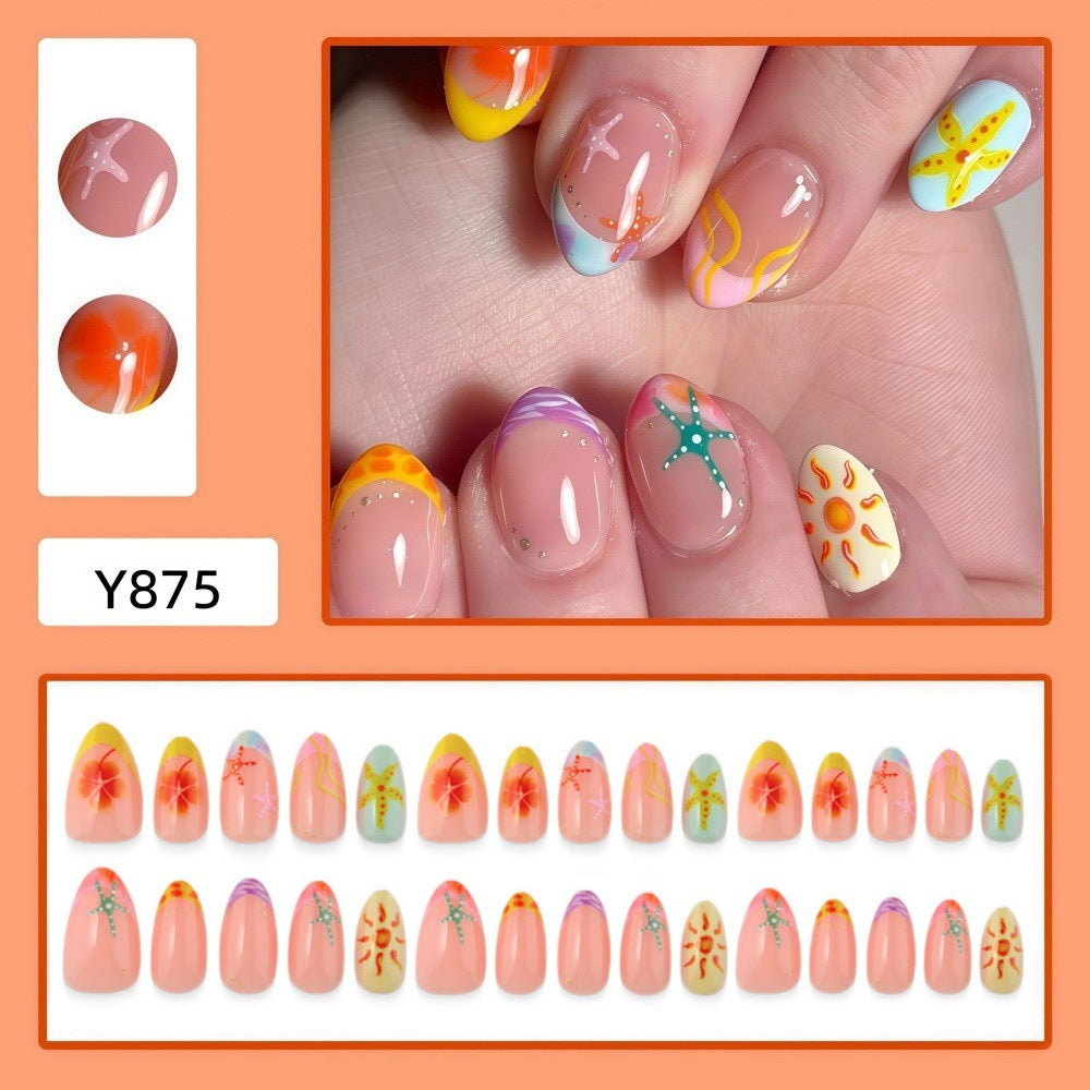 Summer Nail Art Bowlift