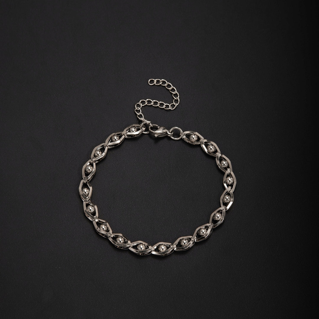 Adjustable Contemporary Link Bracelet Bowlift