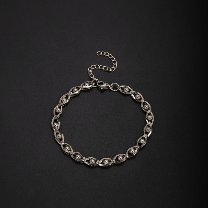 Adjustable Contemporary Link Bracelet Bowlift