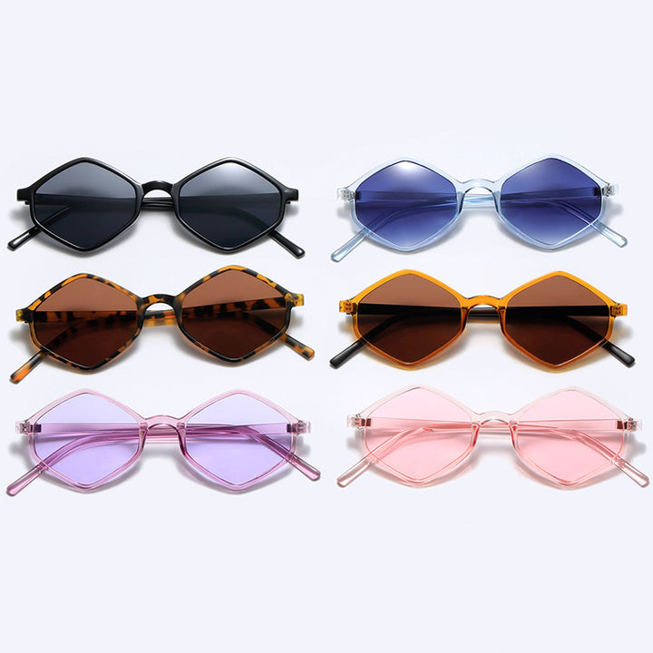 Women's stylish geometric sunglasses with elegant frame Bowlift