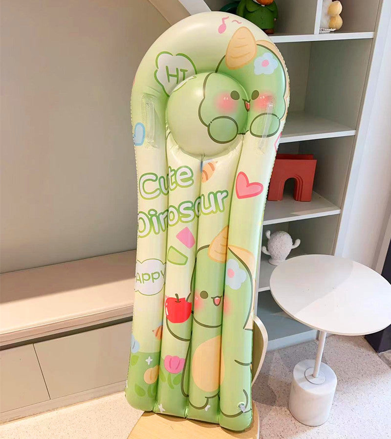 Inflatable Cute Dinosaur Pool Lounger Bowlift