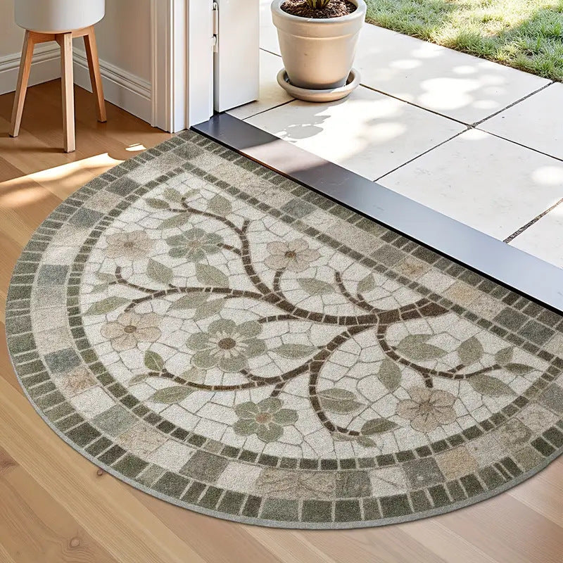 Decorative Round Door Mat