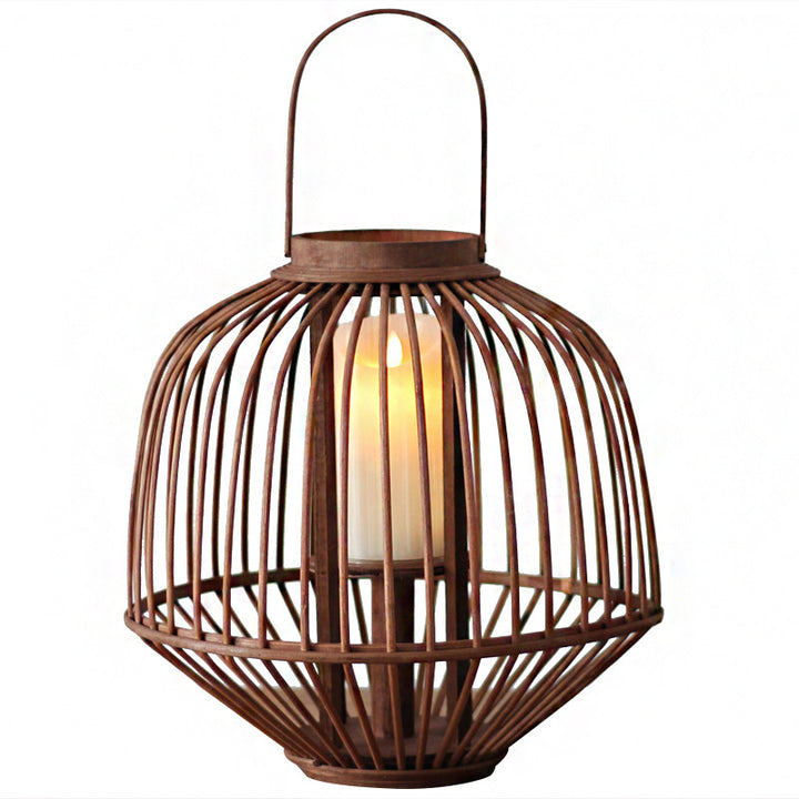 Decorative Rattan Lantern Bowlift