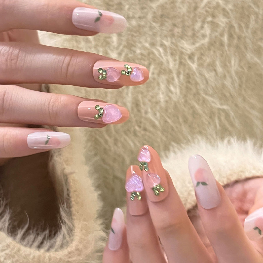 Artistic Nail Art with Fruit and Glitter Designs Bowlift