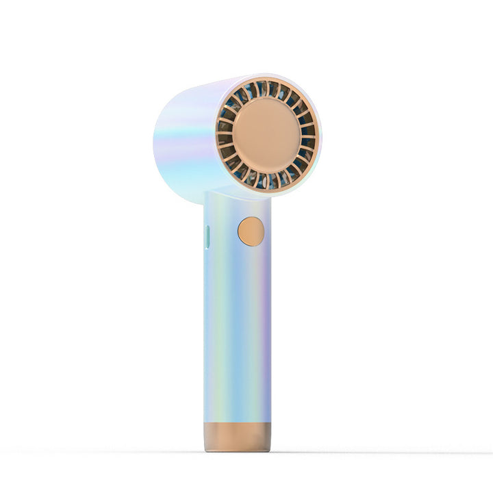 Unisex Portable Mini USB Fan with Ergonomic Handle and Powerful Cooling Bowlift