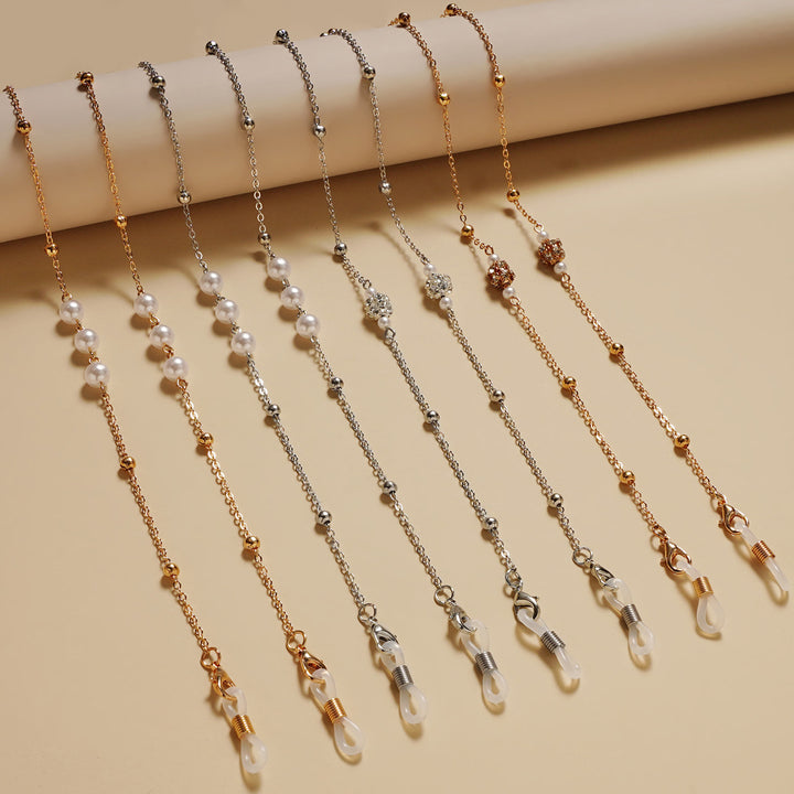Elegant Pearl Eyewear Chain Bowlift
