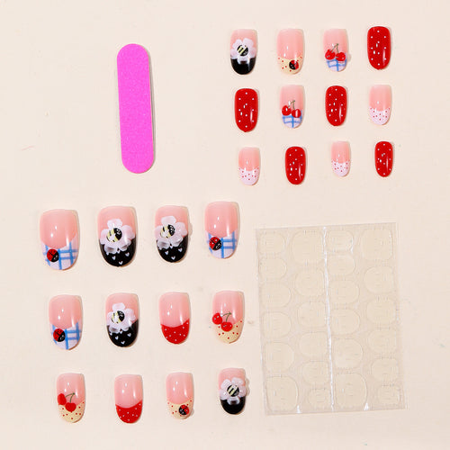 Decorative 3D Fruit and Insect Nail Art Set Bowlift