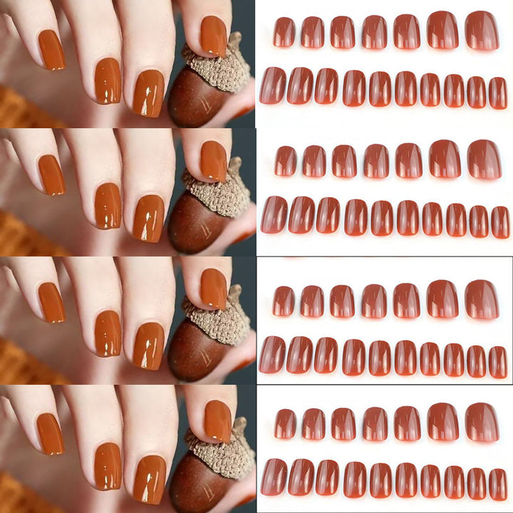 Glossy Press-On Nail Tips Bowlift