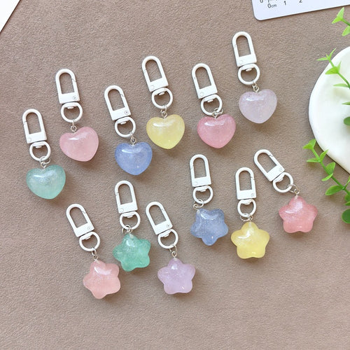 Keychain with Radiant Heart Bowlift