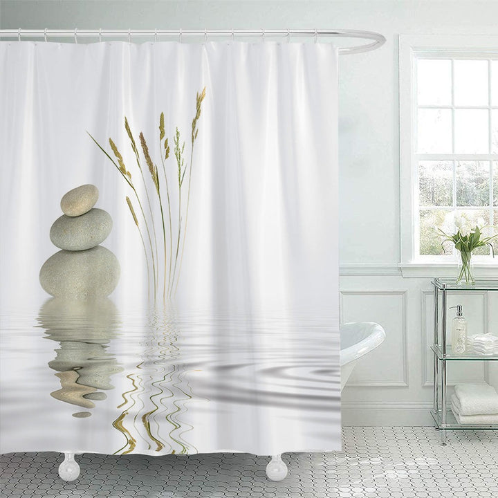 Artistic Floral Shower Curtain Bowlift
