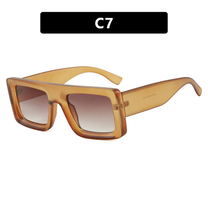 Women's fashionable square sunglasses with sturdy frame and protective lenses Bowlift
