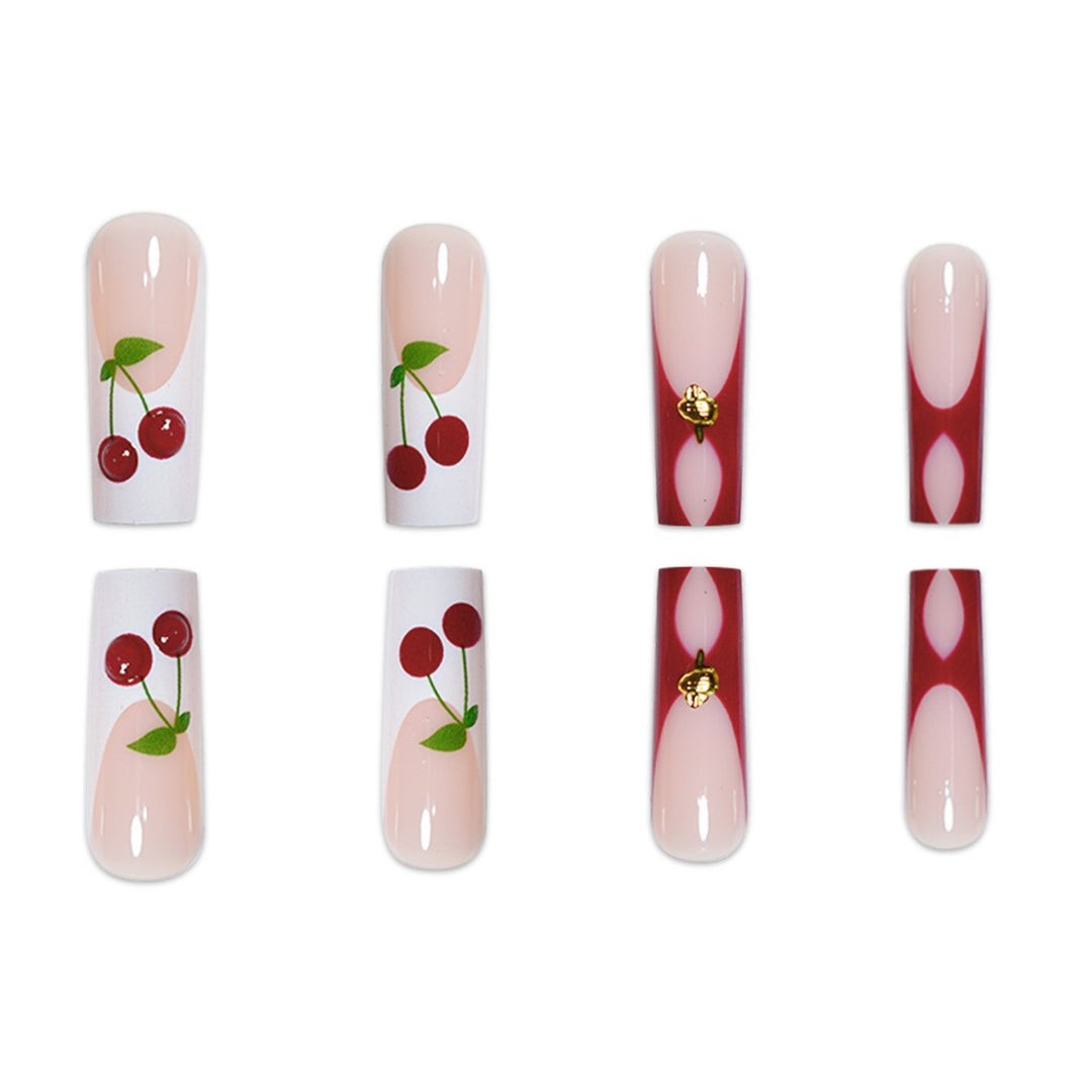Artistic Long Nail Art Extensions Bowlift