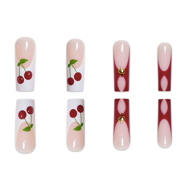 Artistic Long Nail Art Extensions Bowlift