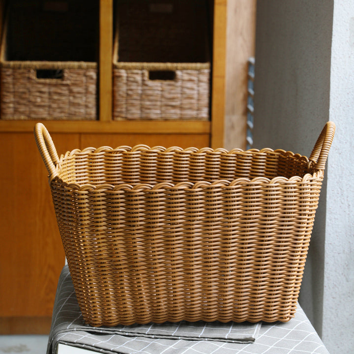 Unisex Versatile Storage Basket made of woven material Bowlift