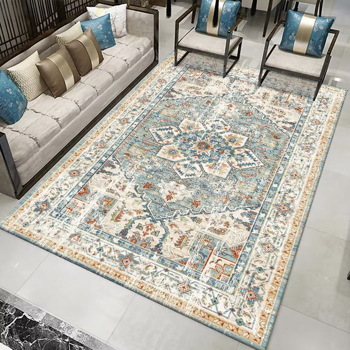 Luxurious Floral Pattern Area Rug