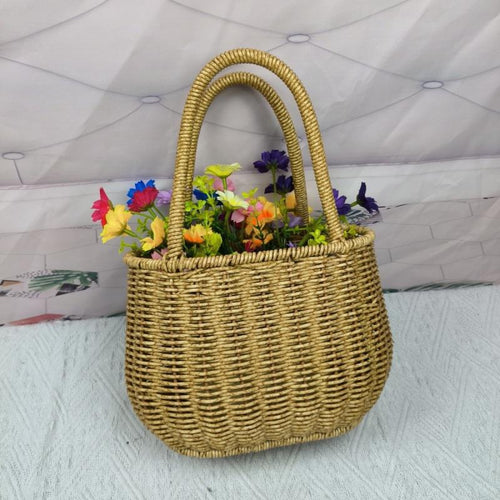 Handwoven Decorative Basket Bowlift