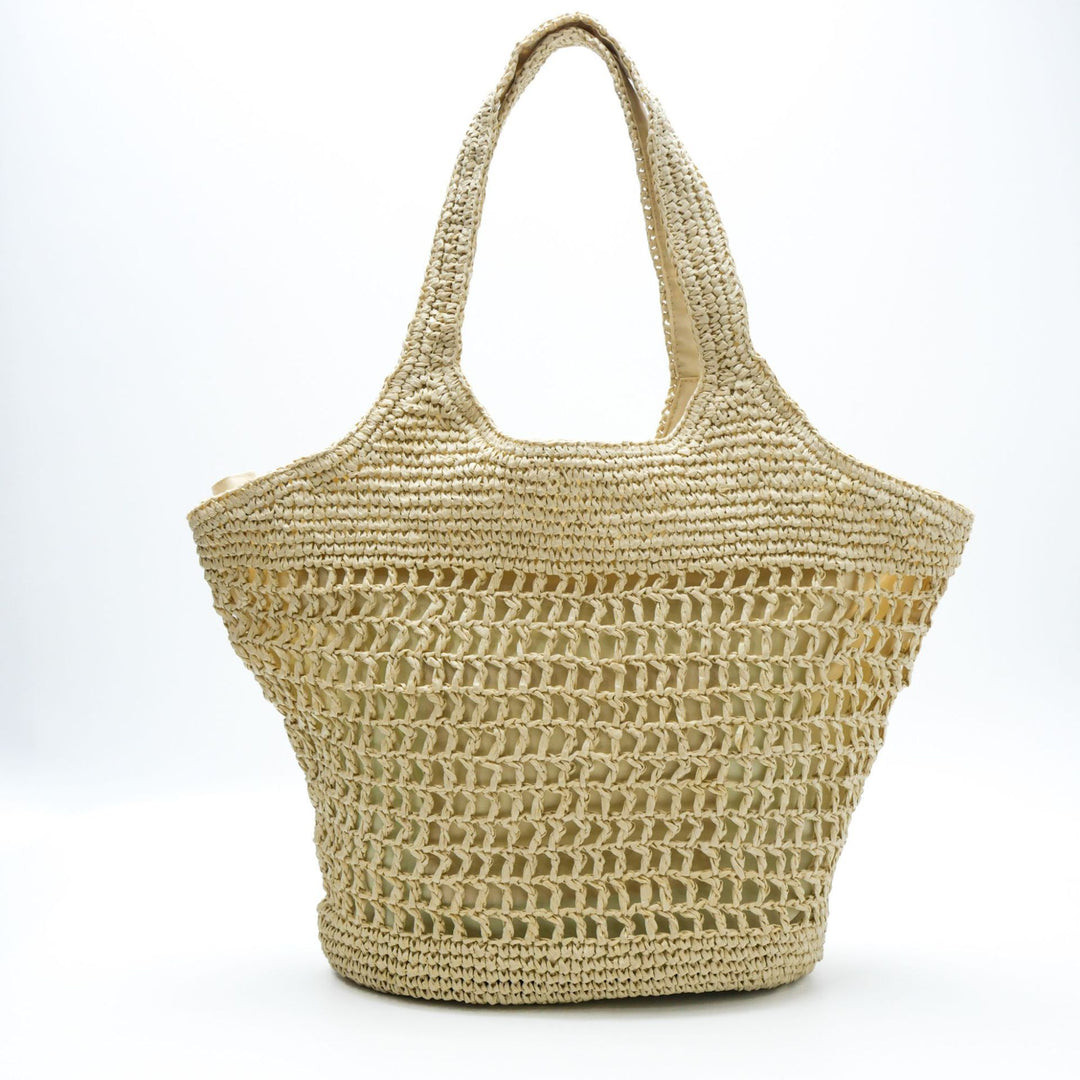 Spacious market bag made of natural material Bowlift