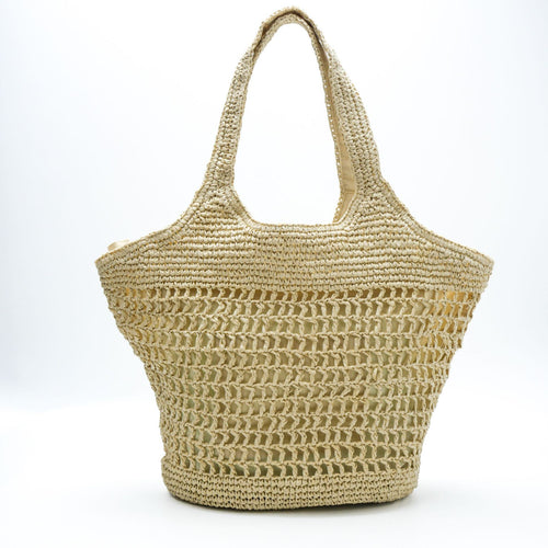 Spacious market bag made of natural material Bowlift