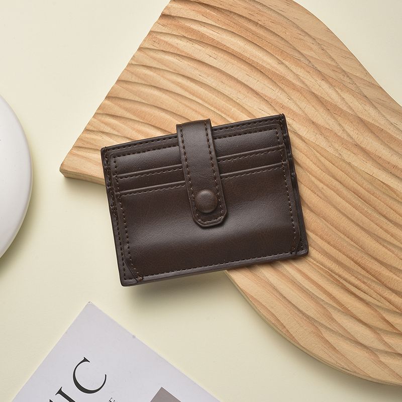Minimalist Leather Card Holder Bowlift