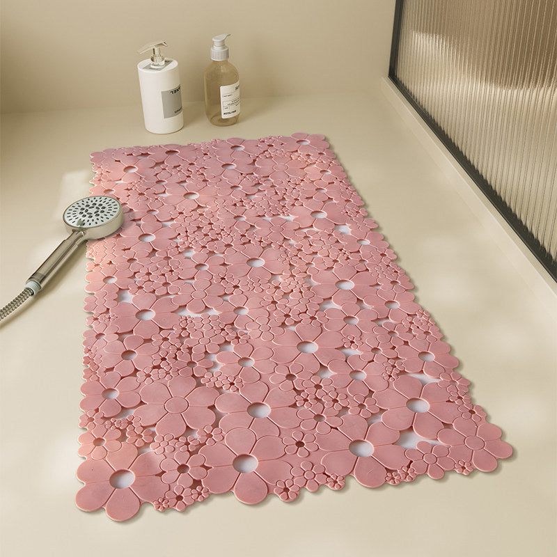 Floral Pattern Anti-Slip Bath Mat Bowlift