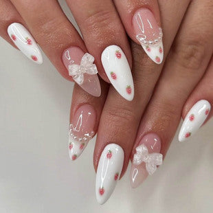 Elegant Gel Nail Art Extensions Bowlift