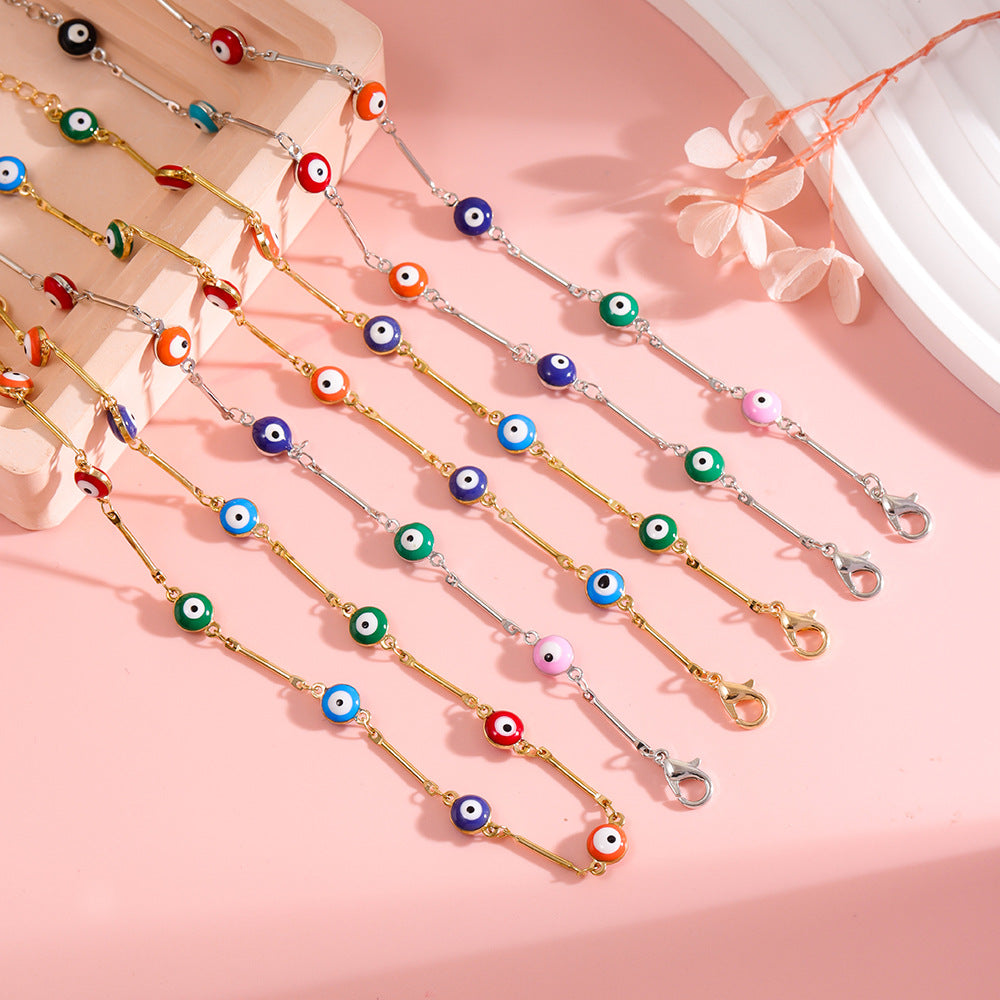 Colorful Beaded Eyewear Chain Bowlift