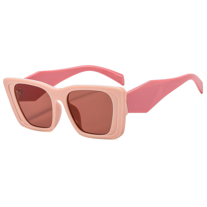 Women's oversized designer sunglasses with futuristic frame Bowlift