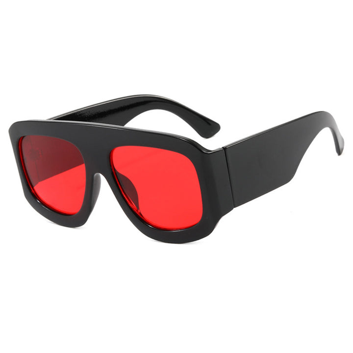 Women oversized sunglasses in modern design Bowlift