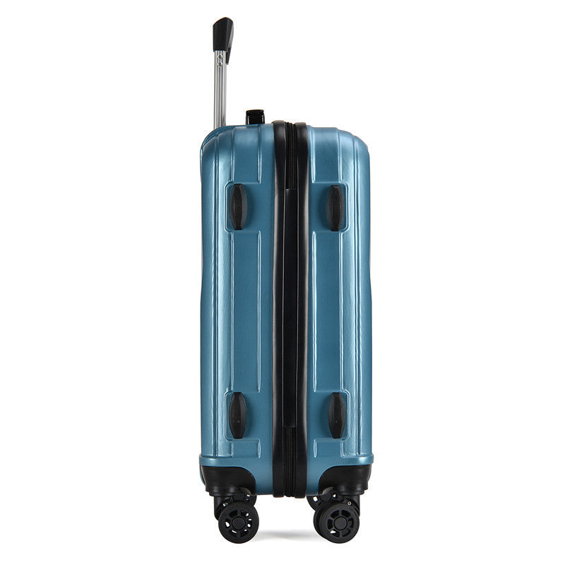 Men's Smart Lightweight Hard Shell Travel Suitcase Bowlift