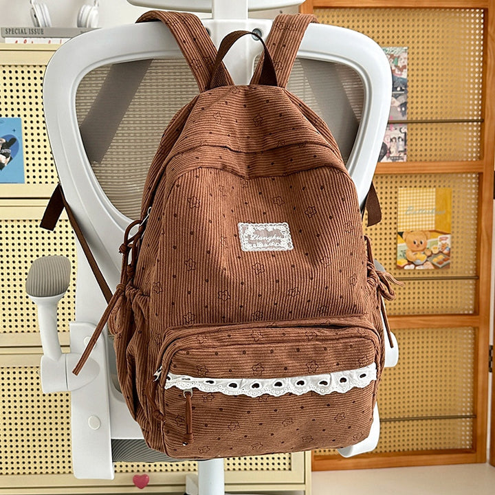 Cute Floral Print Backpack